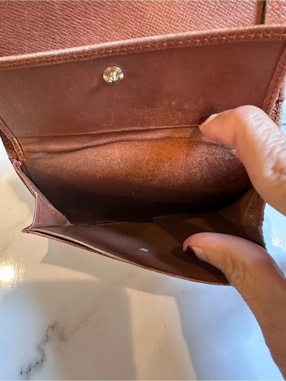 Louis Vuitton trifold wallet Monogram Canvas